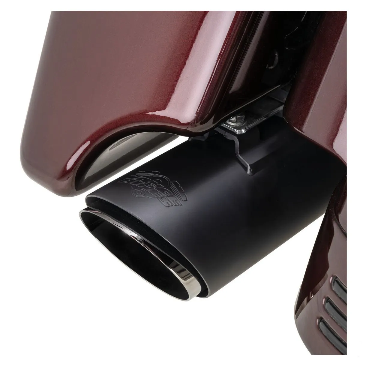 TWIN SLASH ROUND SLIP-ONS