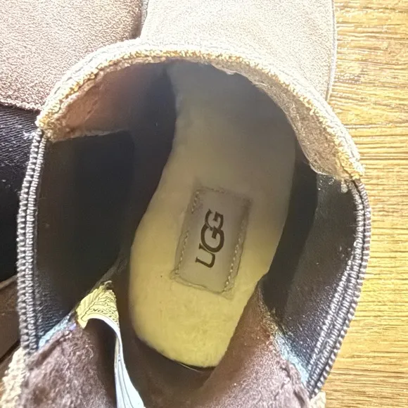 Ugg Brown Bolden Ankle Boots