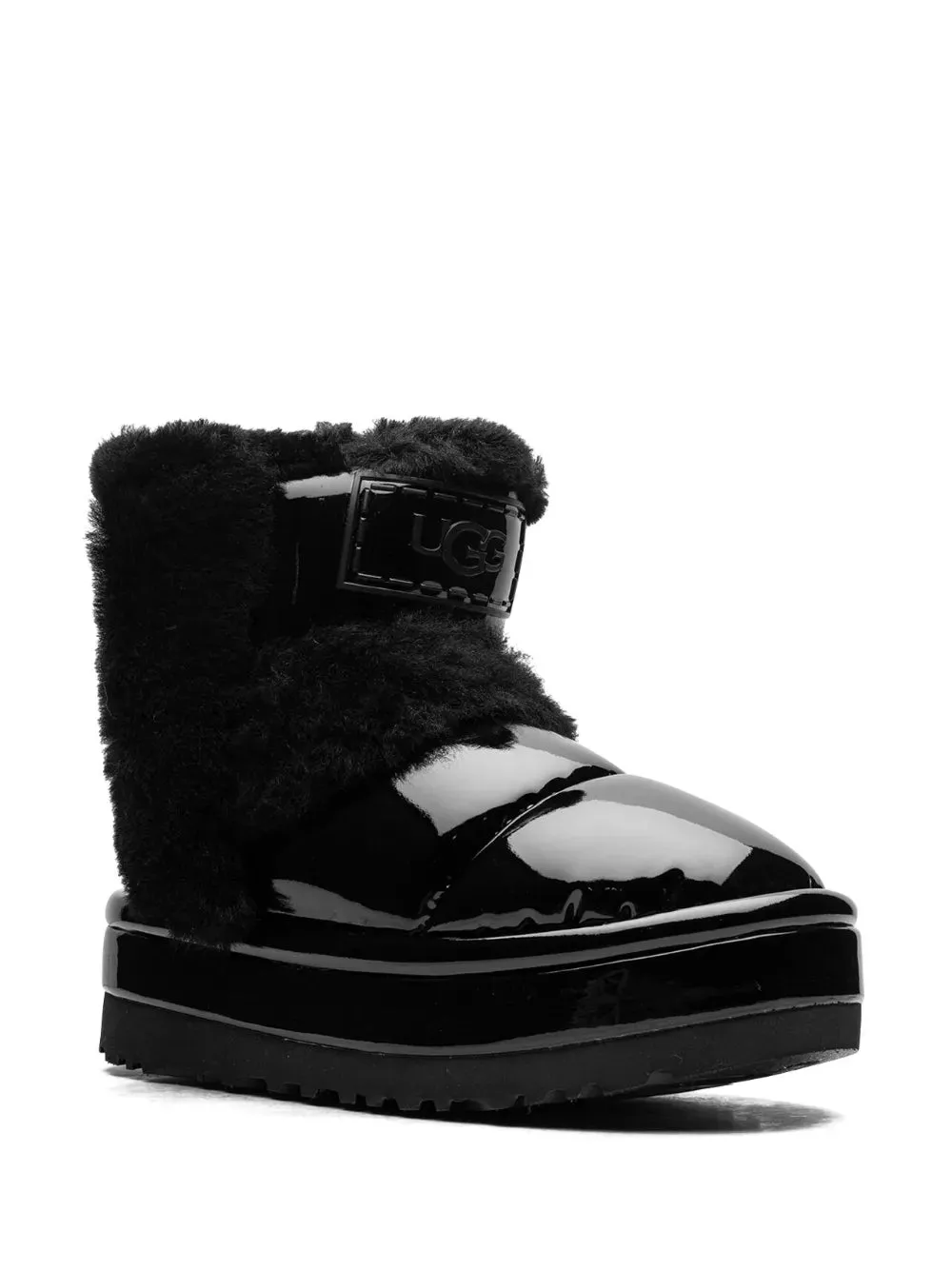 UGG Classic Chillapeak Shine "Black" ankle boots