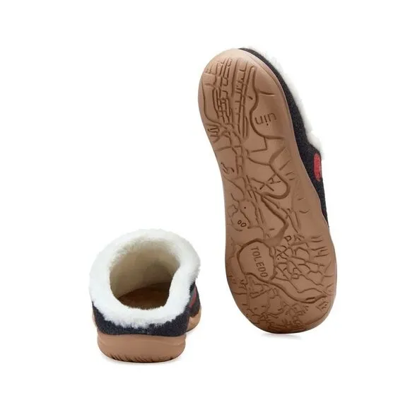 UIN Women's Mules Comfort Travel Casual Slippers(LOVE PALMS MALAGA)New No Box