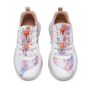 UIN Women's Sneaker Walking Casual Shoes (Fading-Pink Mijas III) New No Box