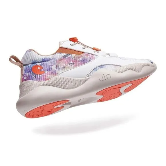 UIN Women's Sneaker Walking Casual Shoes (Fading-Pink Mijas III) New No Box