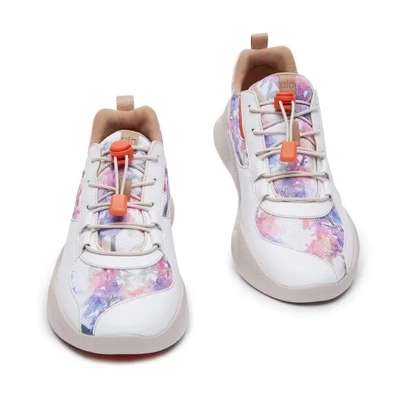 UIN Women's Sneaker Walking Casual Shoes (Fading-Pink Mijas III) New No Box