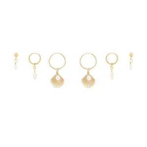 Ula Earring Bundle  - Gold