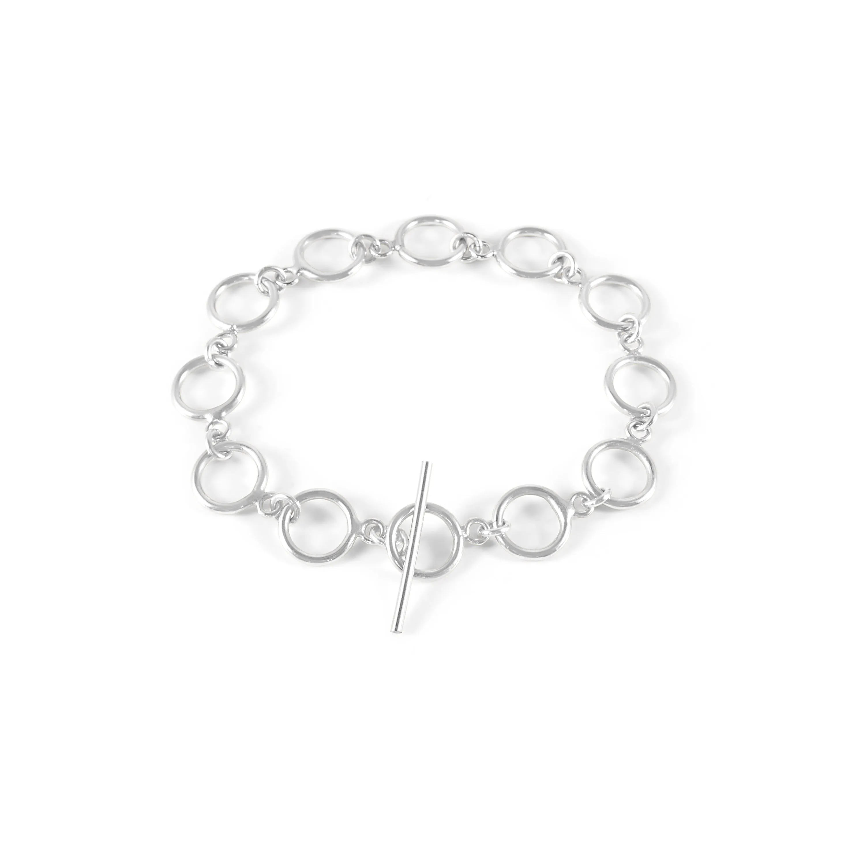 Ultra Fine Camelia Bracelet - Sterling Silver