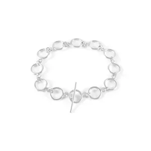 Ultra Fine Camelia Bracelet - Sterling Silver