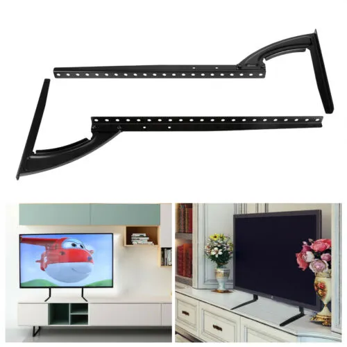 Universal 26-65" TV Mount Bracket FLAT TV LCD Screen Table Stand Adjustable Base