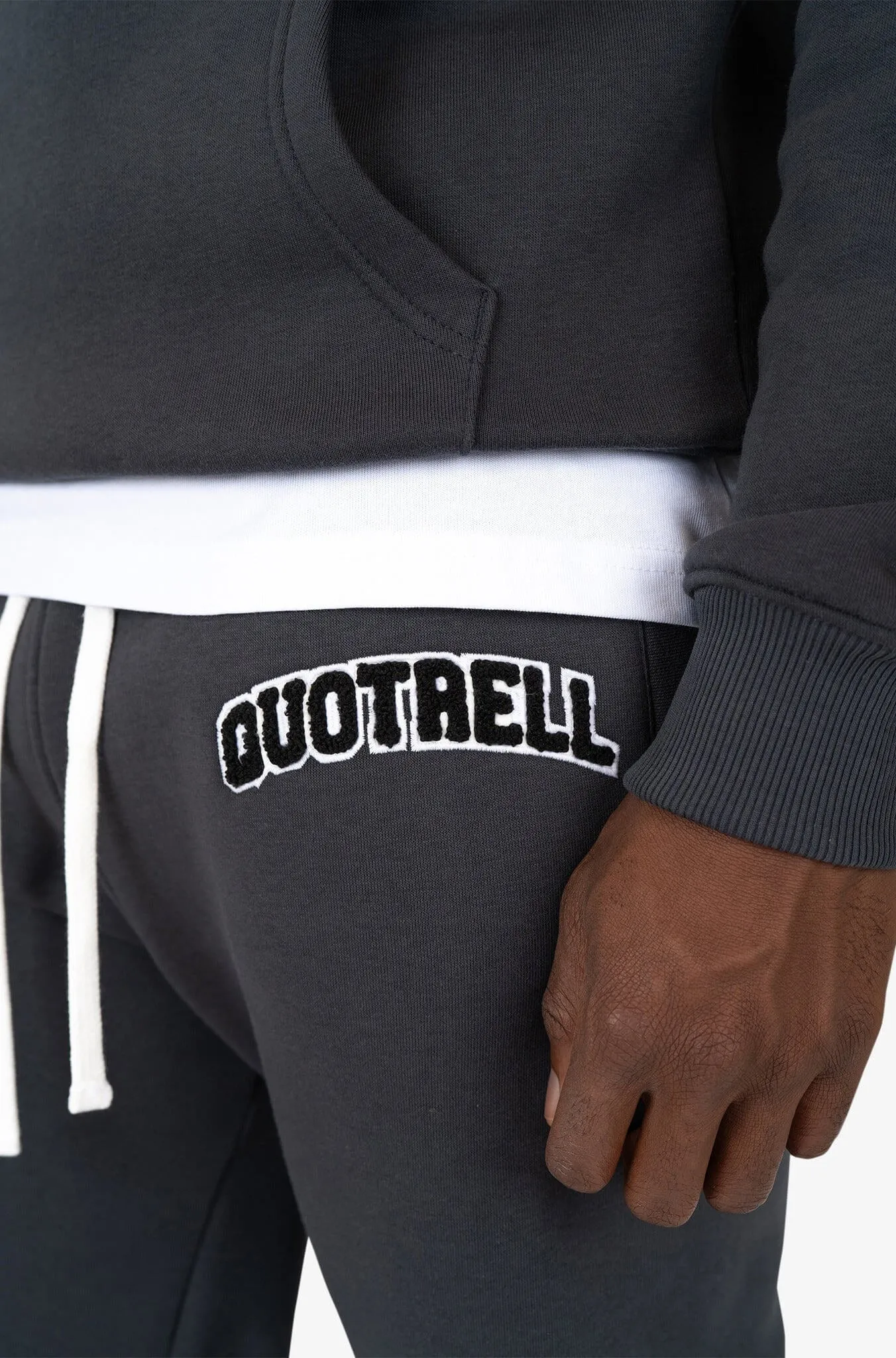 UNIVERSITY PANTS | ANTHRACITE/WHITE