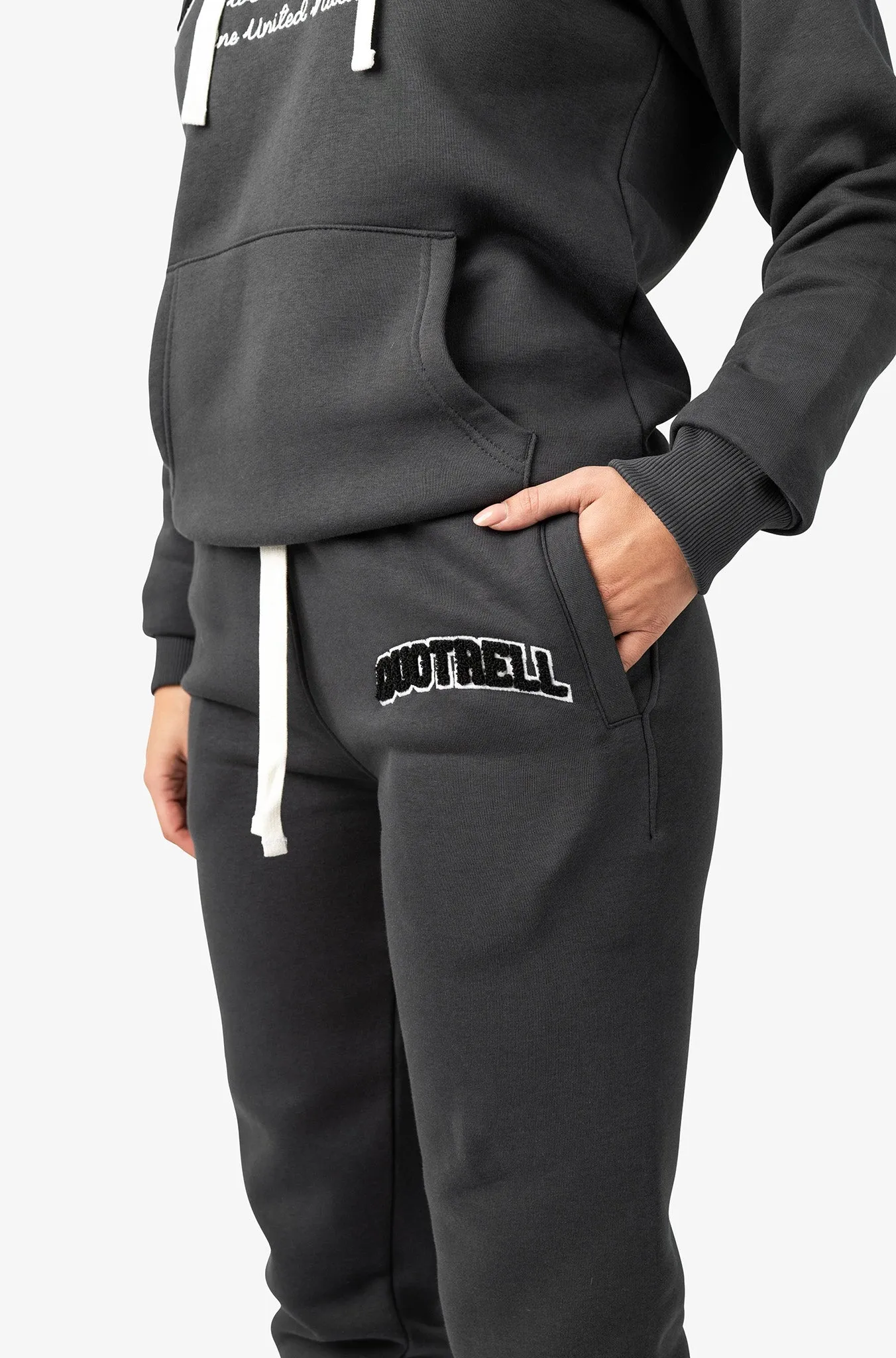 UNIVERSITY PANTS | ANTHRACITE/WHITE
