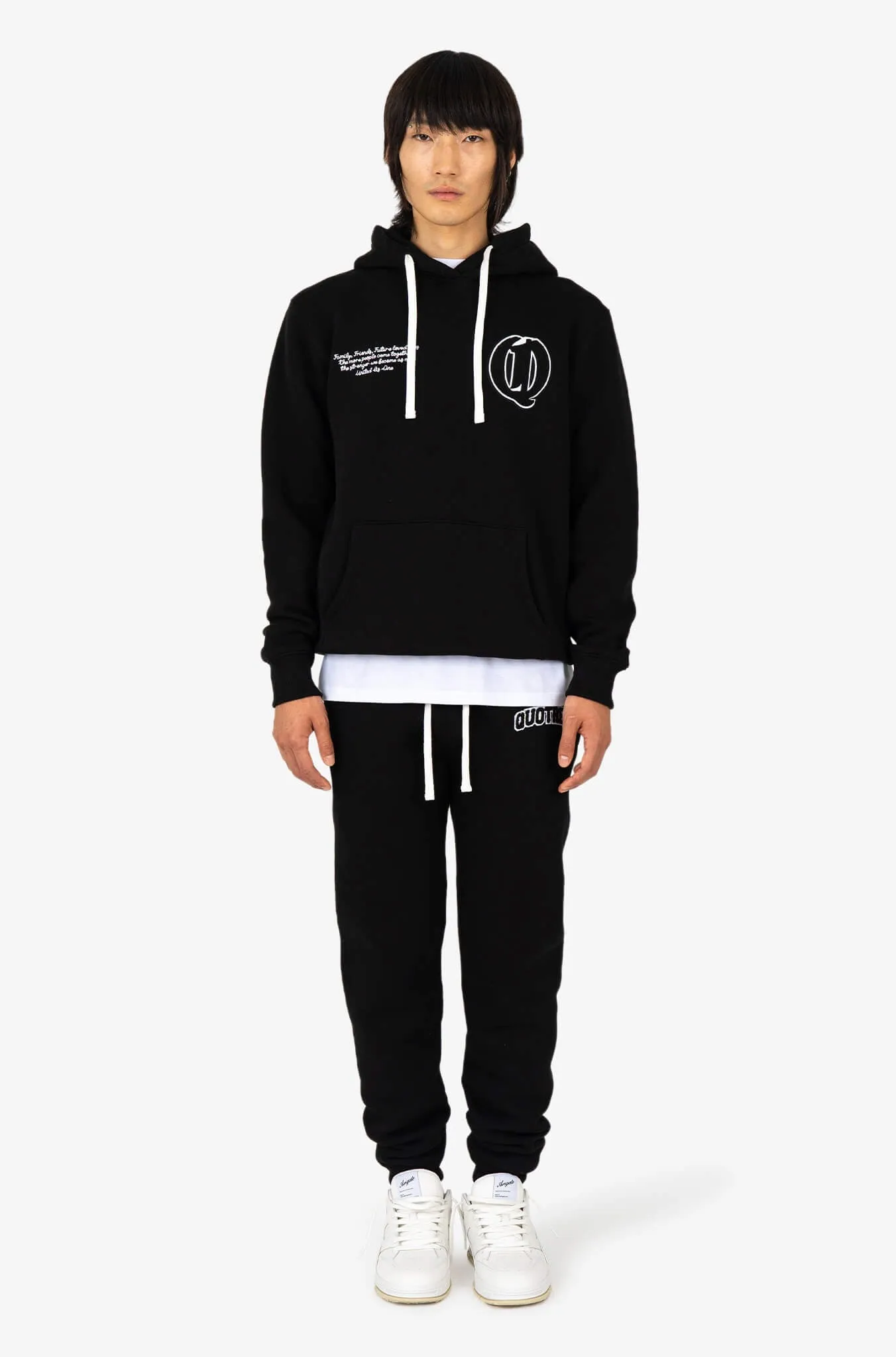 UNIVERSITY PANTS | BLACK/WHITE