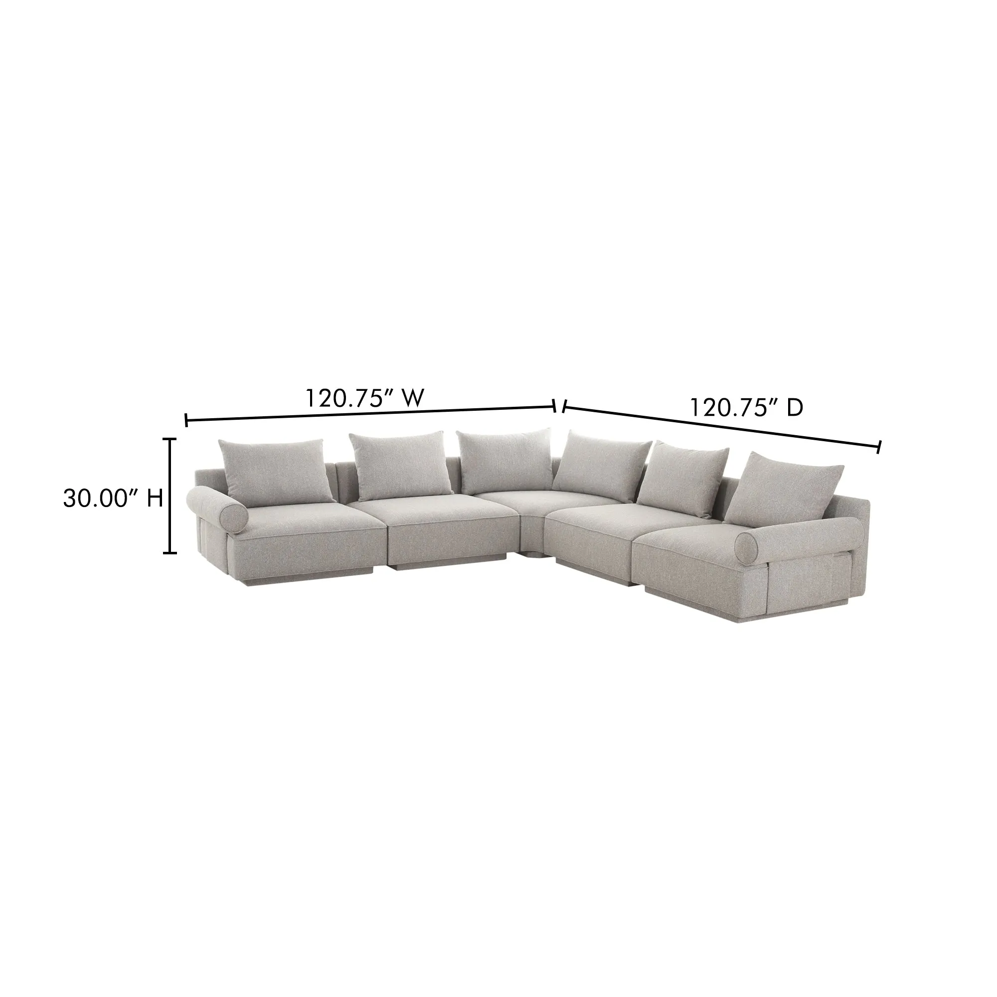 Urban Chic L-Shaped Modular Sitting Solution