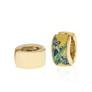 Van Gogh Goldtone Irises Hugs