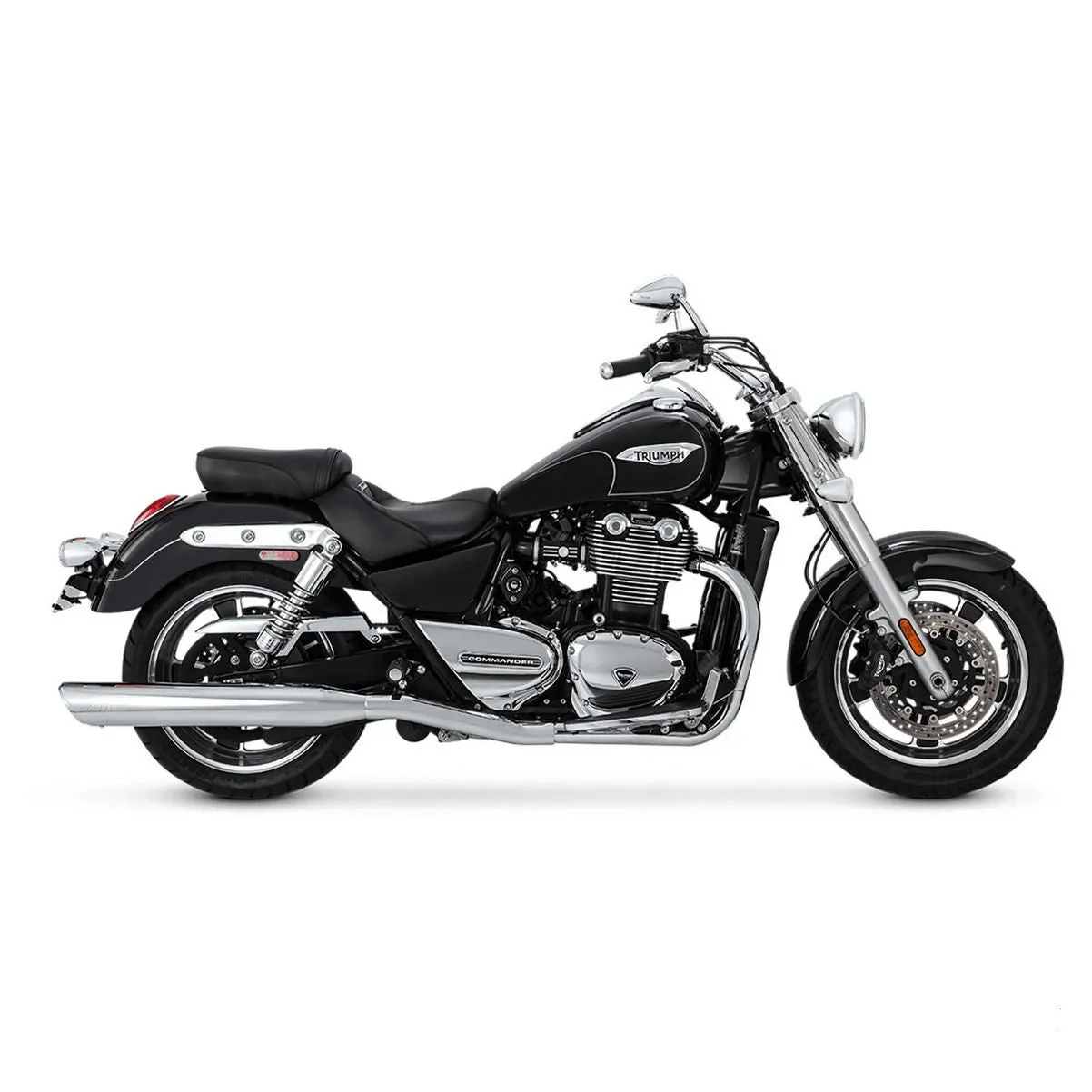 VANCE & HINES  TRIUMPH TBIRD & COMMANDER SLIP-ONS v20065
