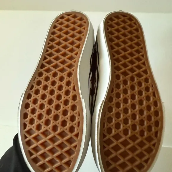 Vans classic checkboard slip ons nwot kids 1