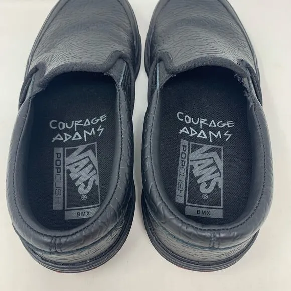 VANS LIKE NEW Courage Adams Wafflecup BMX Slip Ons Mens Size 5.5