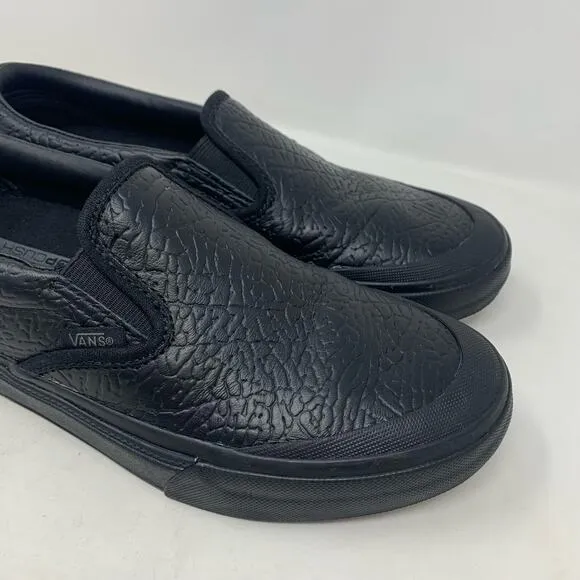 VANS LIKE NEW Courage Adams Wafflecup BMX Slip Ons Mens Size 5.5