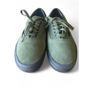 Vans Men’s 10 For Green Genuine Suede/ Canvas Men's Sneakers Excellent Condition