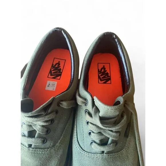 Vans Men’s 10 For Green Genuine Suede/ Canvas Men's Sneakers Excellent Condition