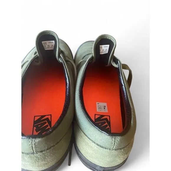 Vans Men’s 10 For Green Genuine Suede/ Canvas Men's Sneakers Excellent Condition