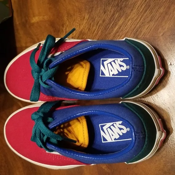 VANS MULTI-COLORED SNEAKERS.... Size: US 13