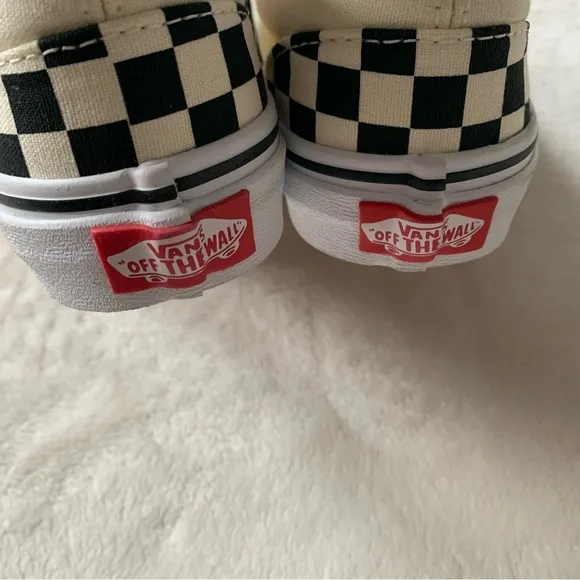 Vans NWT Checkered Board Slip Ons Size 13.5
