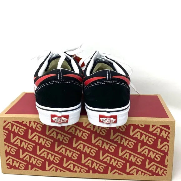 VANS Old Skool Flame Sneakers Low Top Men's Size Shoes Suede Canvas VN0A38G1PHN