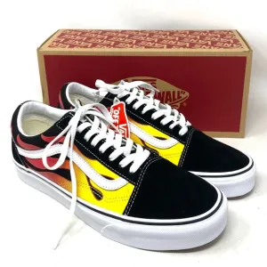 VANS Old Skool Flame Sneakers Low Top Men's Size Shoes Suede Canvas VN0A38G1PHN