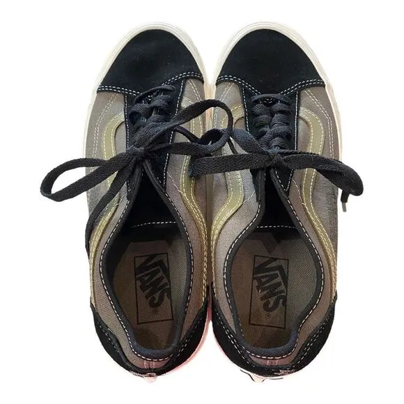 VANS Old Skool Tapered Vans World Code Blkgrplf Skate Shoes Sneakers NEW 8.5 10