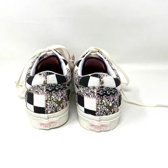 VANS Shoes OLD SKOOL Men's Casual Patchwork Floral Low Top Sneakers VN0A38G19FY