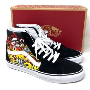 VANS Sk8-Hi Shoes High Top Black Suede Men’s Size Casual Sneakers VN0A4BVTBLK