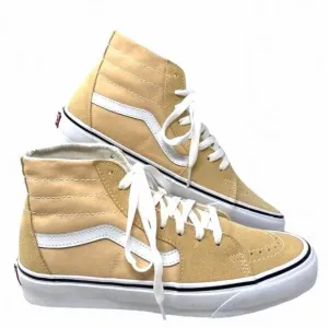 VANS Sk8-Hi Tapered Shoes Women's Suede Peach VN0A5KRUBLP Skate Sneakers Canvas
