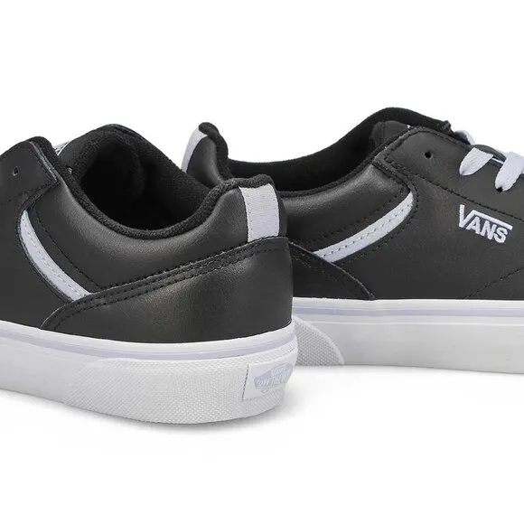 Vans Women's Seldan Sneaker - Retro Pop/light Blue Leather, Size 7