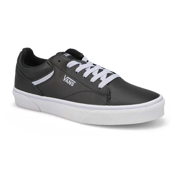 Vans Women's Seldan Sneaker - Retro Pop/light Blue Leather, Size 7