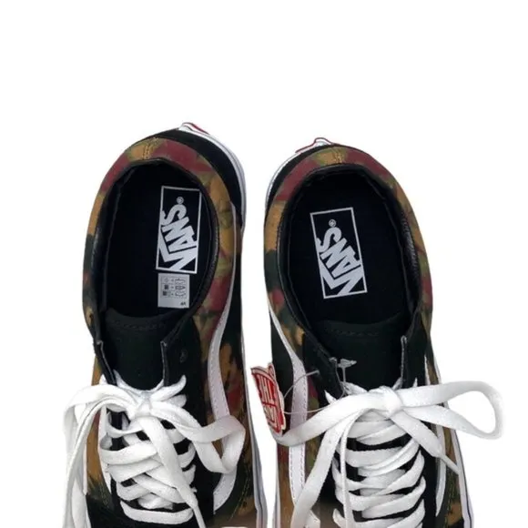 VANS Woodland Wash Old Skool Sneakers Black Skate Men's Suede Canvas VN0A4BW2E9E
