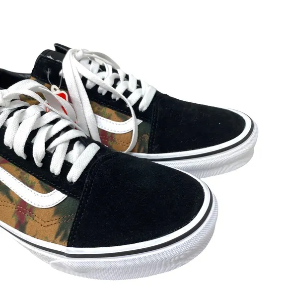 VANS Woodland Wash Old Skool Sneakers Black Skate Men's Suede Canvas VN0A4BW2E9E