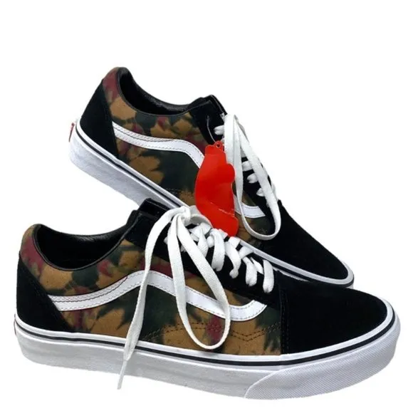 VANS Woodland Wash Old Skool Sneakers Black Skate Men's Suede Canvas VN0A4BW2E9E