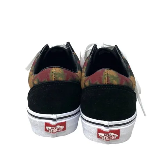 VANS Woodland Wash Old Skool Sneakers Black Skate Men's Suede Canvas VN0A4BW2E9E