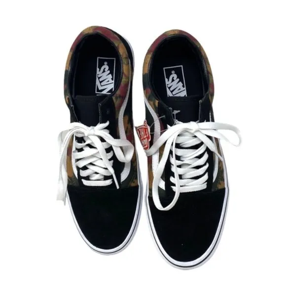 VANS Woodland Wash Old Skool Sneakers Black Skate Men's Suede Canvas VN0A4BW2E9E