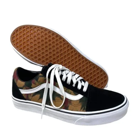 VANS Woodland Wash Old Skool Sneakers Black Skate Men's Suede Canvas VN0A4BW2E9E