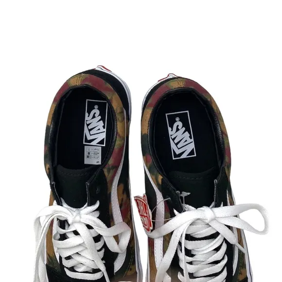 VANS Woodland Wash Old Skool Sneakers Black Skate Men's Suede Canvas VN0A4BW2E9E