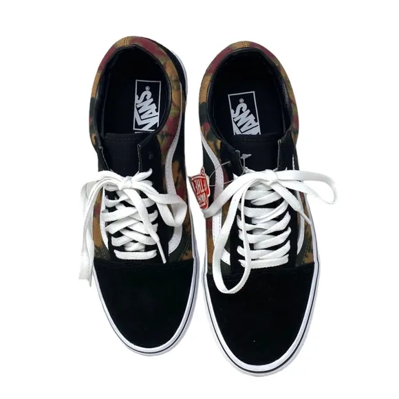 VANS Woodland Wash Old Skool Sneakers Black Skate Men's Suede Canvas VN0A4BW2E9E