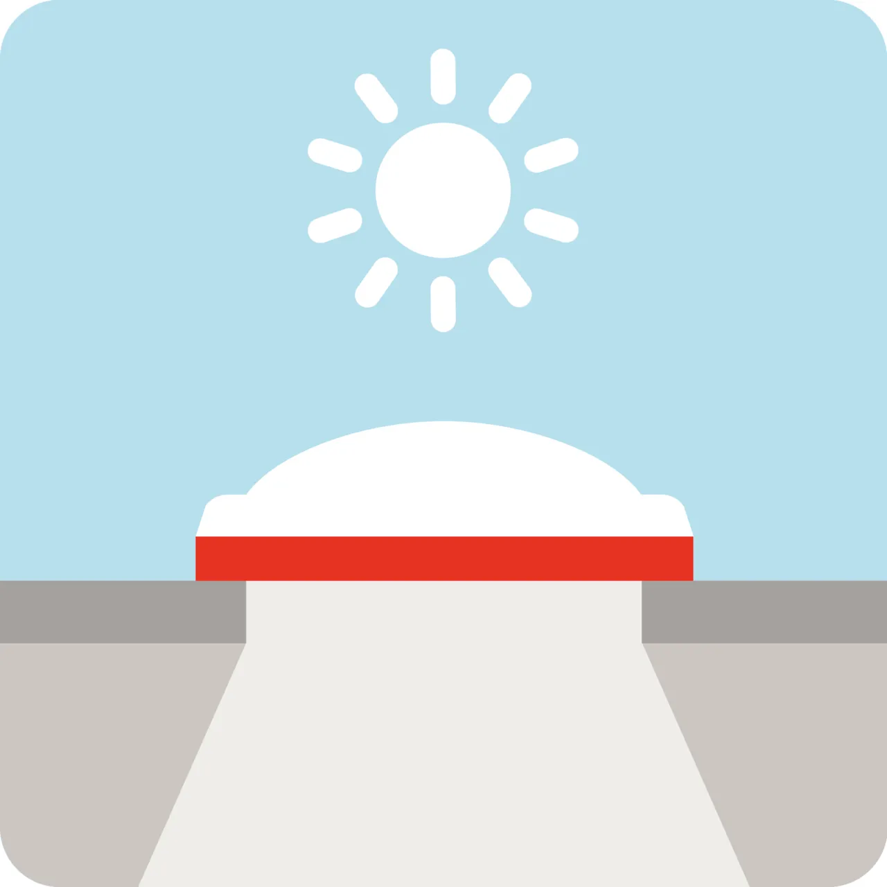 VELUX CFP 090090 S00H Fixed Obscure Flat Roof Window (90 x 90 cm)