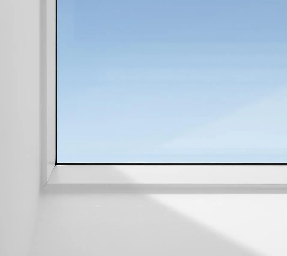 VELUX CFU Fixed Curved Glass Rooflight Package with Triple Glazed Base (New Generation)