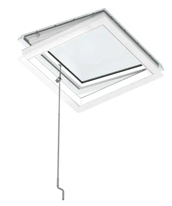 VELUX CVP 120120 S00D Obscure Manual Opening Flat Roof Window (120 x 120 cm)