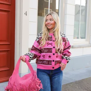 Vest Amour baby fuchsia
