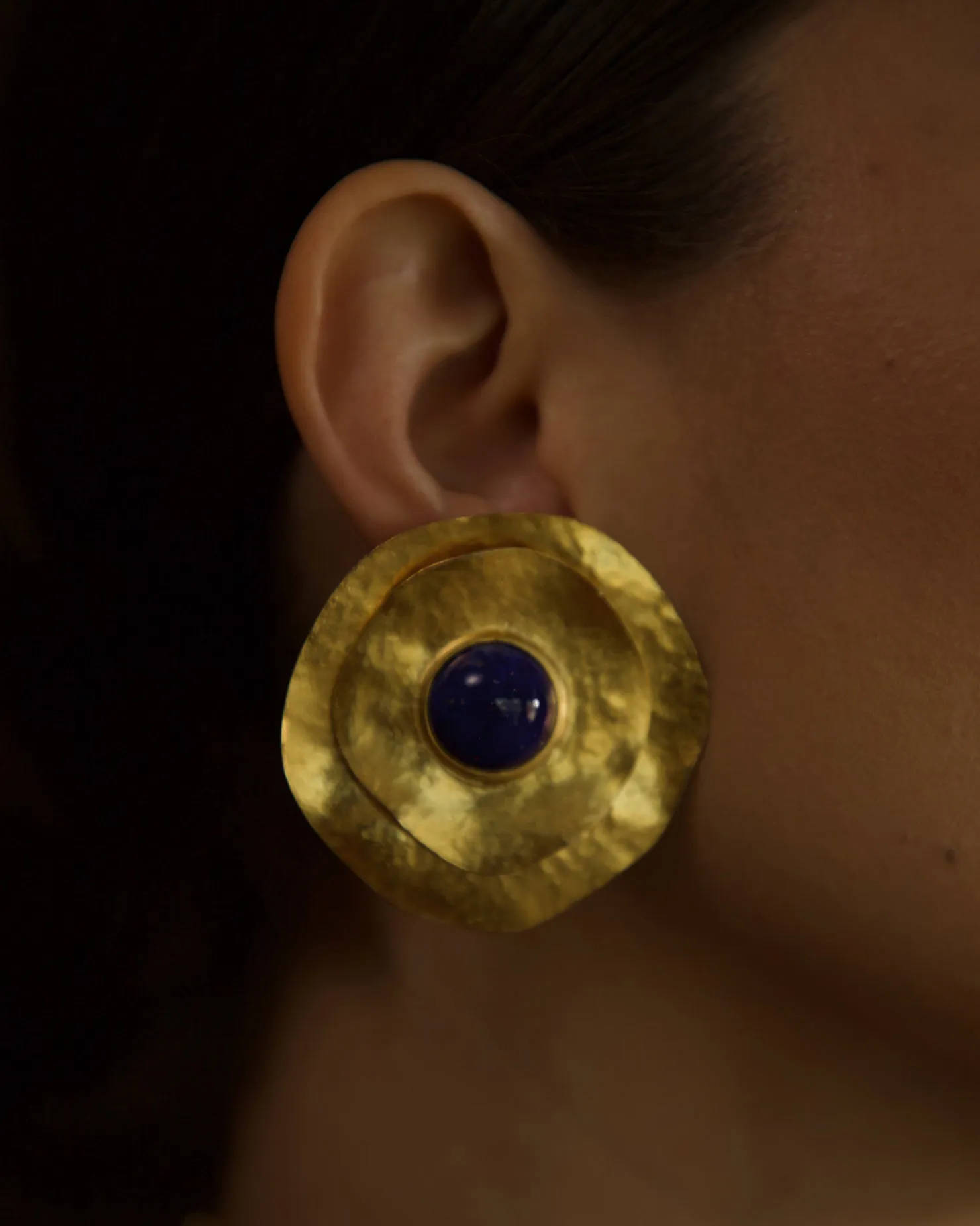 Vintage Blue Cab DBL Disc Clip Ons
