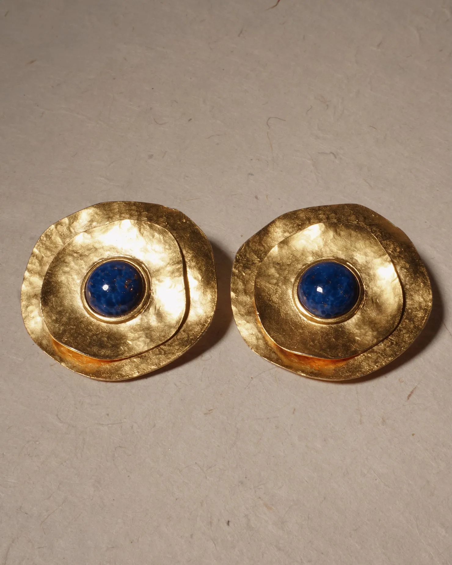 Vintage Blue Cab DBL Disc Clip Ons