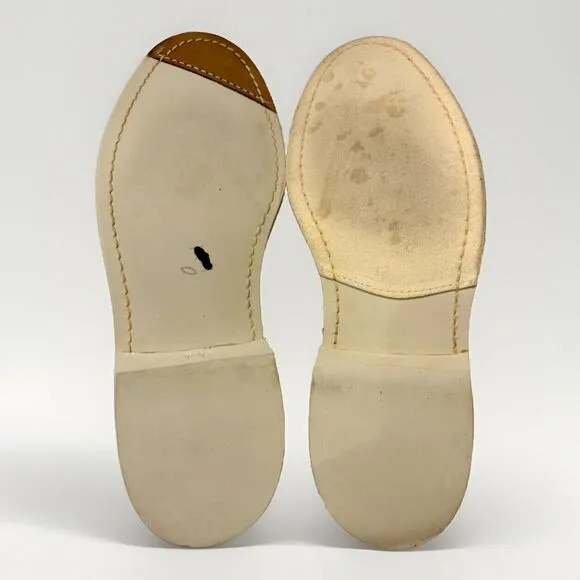 Vintage Linds Women’s Tan Leather Bowling Shoes – Size 10.5 D