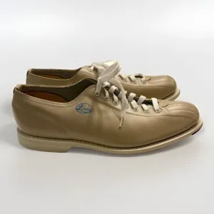 Vintage Linds Women’s Tan Leather Bowling Shoes – Size 10.5 D