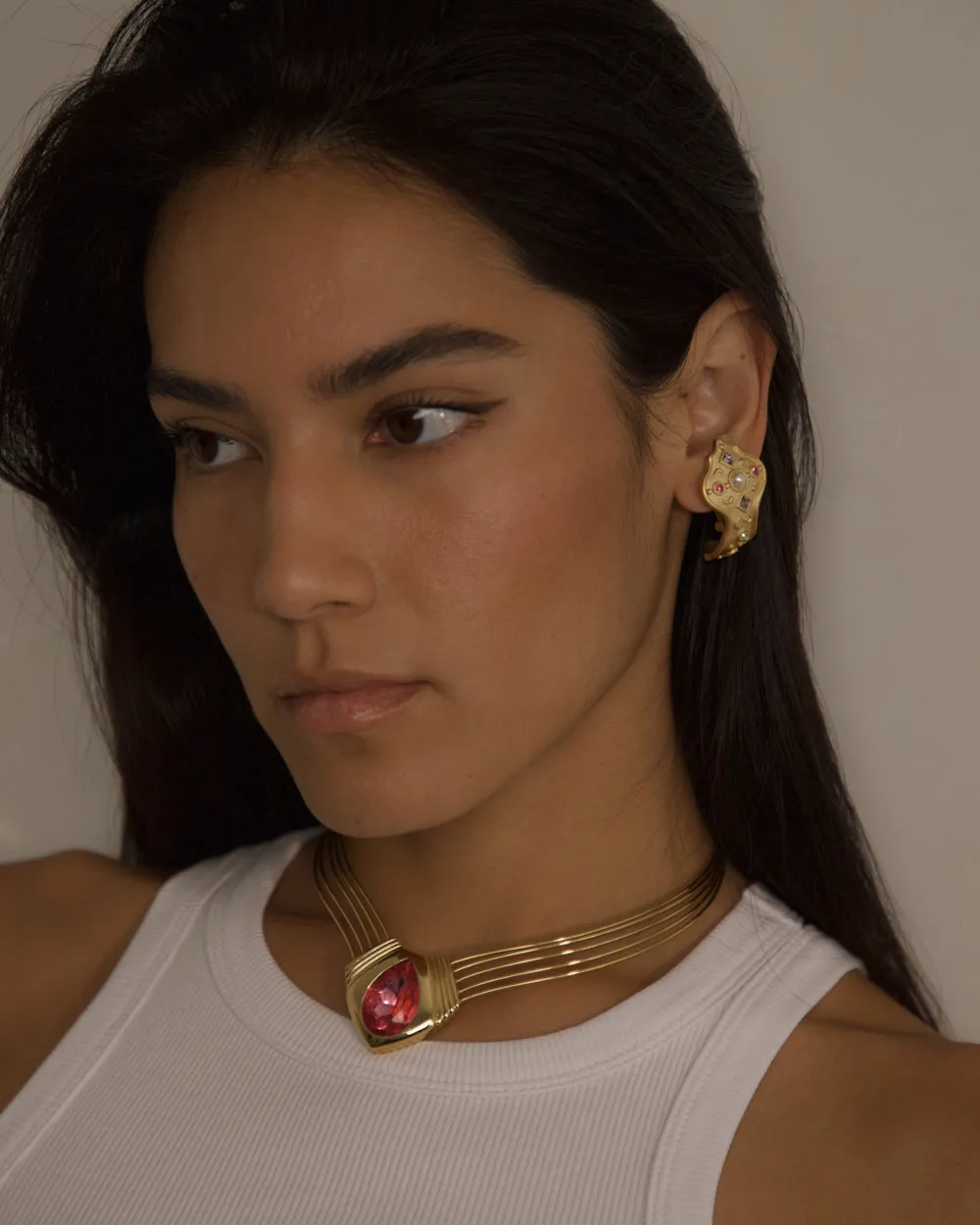 VINTAGE PASTEL ETRUSCAN CLIP ONS